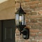 Vaxcel Rogers Park Aluminum 6.25in W, 1 Light Black Motion Sensor Dusk/Dawn Outdoor Wall Lantern T0734 - alternate 1